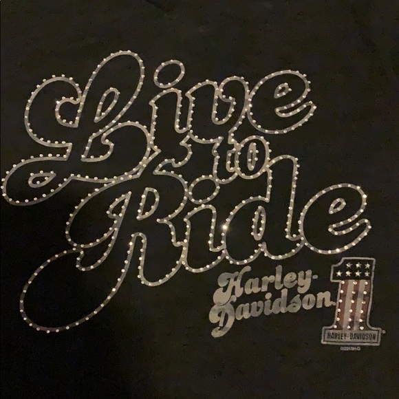 Harley Davidson V-Cut t-shirt - Picture 2 of 4